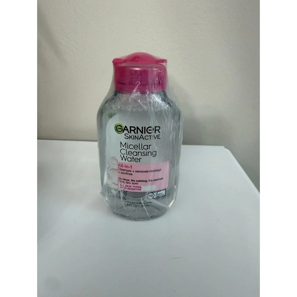 Garnier Micellar Cleansing Water Unisex 3.4oz 3pk All-in-1 Travel NWT